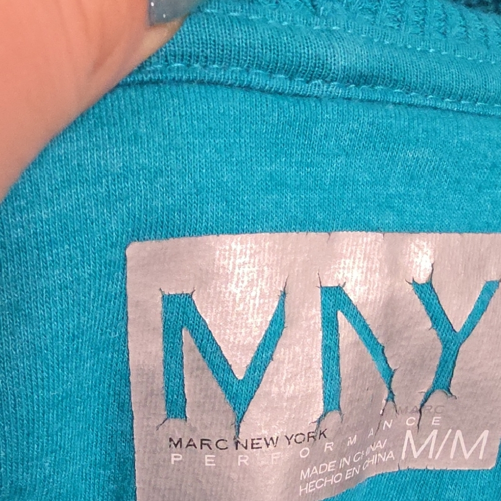 MNY Teal Cowl Neck Women's Sweater - Picture 3 of 4